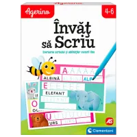 Joc de masă Clementoni Învățăm să scriem 5+/ Dezvoltare