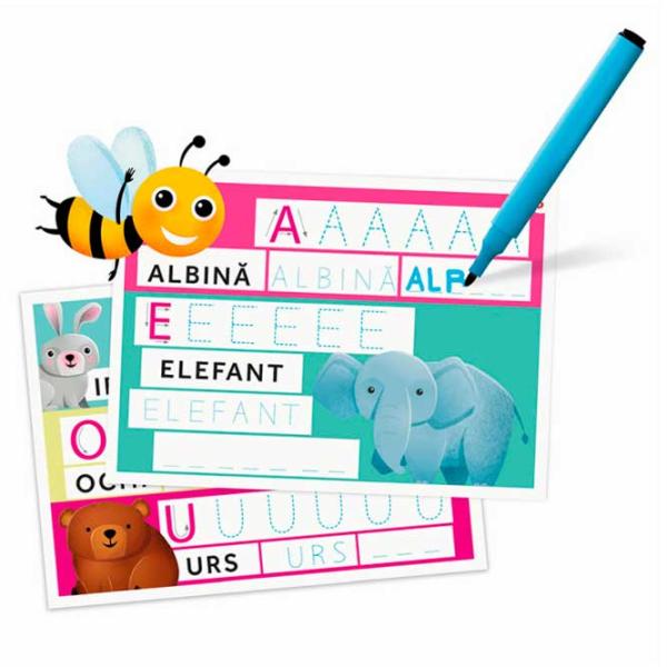 Настольная игра Clementoni Учимся Писать 5+/ Развитие photo 2