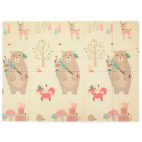 Игровой коврик Petite&Mars Campy Elephant&Fox (435070) 0+/ Прямоугольный/ Бежевый photo 2