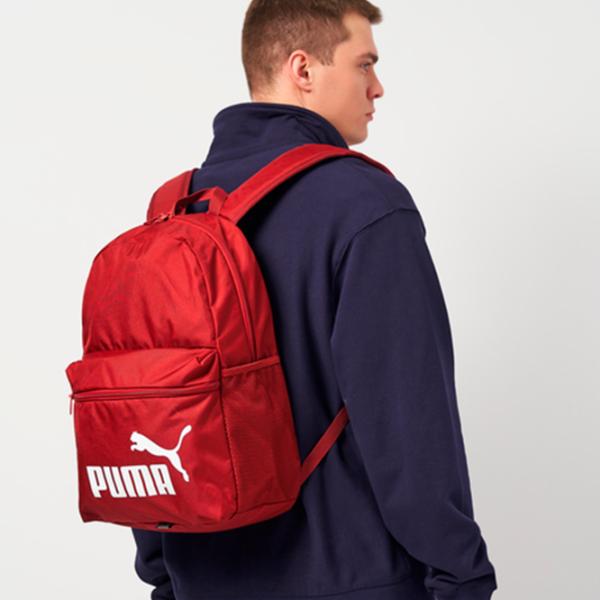 Рюкзак Puma Phase Backpack  / Серый Красный / 22л photo 6