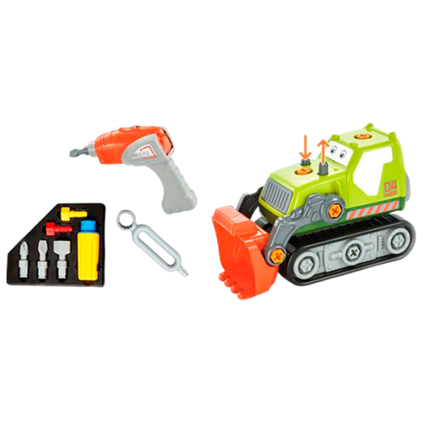 Конструктор Richi Tichi 703165 Трактор/ Разноцветный photo 1