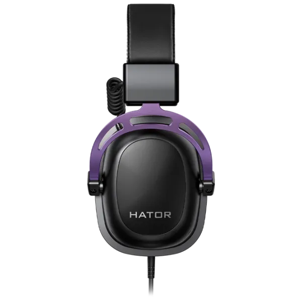 Căști Hator Hypergang 2 Black Lavanda Cu fir/ Gaming photo 3 Căști Hator Hypergang 2 Black Lavanda Cu fir/ Gaming photo 3