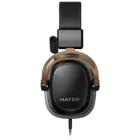 Наушники Hator Hypergang 2 Черный Золото Проводная/ Игровой photo 2