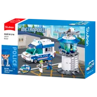 Constructor Sluban Police Figuri/ Blue
