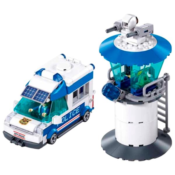 Constructor Sluban Police Figuri/ Blue photo 3