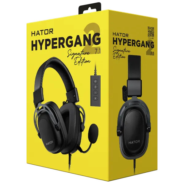 Наушники Hator Hypergang 2 USB 7.1 Матовый Титан Проводная/ Игровой photo 5