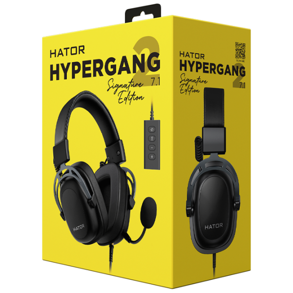 Наушники Hator Hypergang 2 USB 7.1 Матовый Титан Проводная/ Игровой photo 5