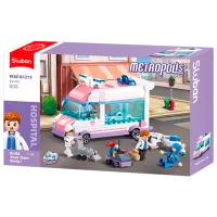 Constructor Sluban Hospital Figuri/ Multicolor
