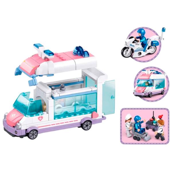 Constructor Sluban Hospital Figuri/ Multicolor photo 4