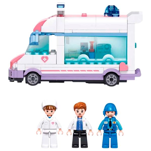 Constructor Sluban Hospital Figuri/ Multicolor photo 5