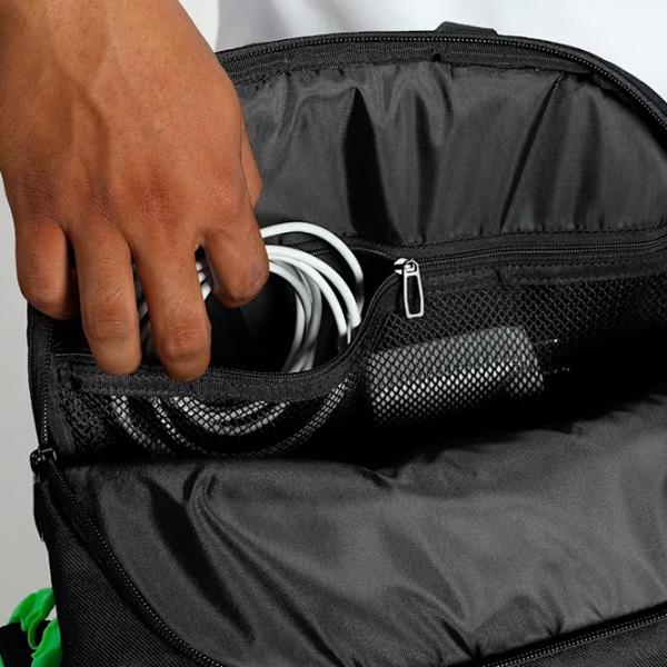 Rucsac Puma Mapf1 Statement Backpack  / Green Black / 22l photo 4 Rucsac Puma Mapf1 Statement Backpack  / Green Black / 22l photo 4