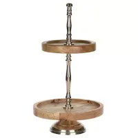 Suport de servire NVT 47307  Rotundă / Metal