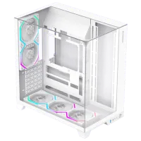 Carcasă Gamemax Infinity Pro Mid Tower / White photo 3