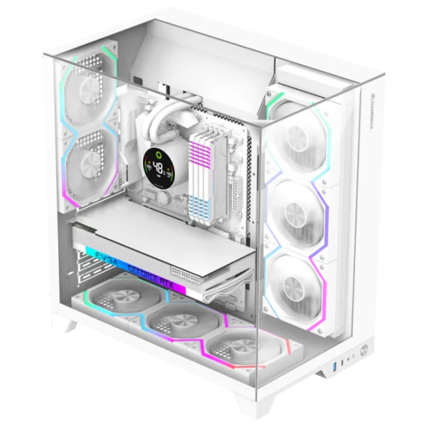 Корпус Gamemax Infinity Pro Mid Tower / Белый photo 5