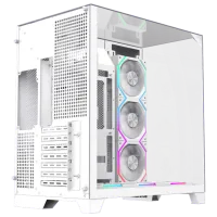 Carcasă Gamemax Infinity Pro Mid Tower / White photo 5