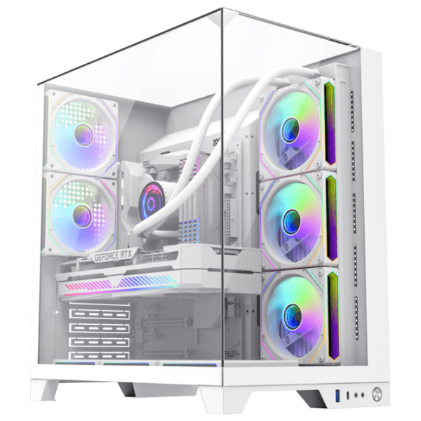 Корпус Gamemax Infinity Plus Mid Tower / Белый photo 3