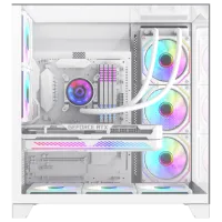 Carcasă Gamemax Infinity Plus Mid Tower / White photo 5