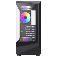 Carcasă Gamemax Vista COC AB Mid Tower / Black photo 3