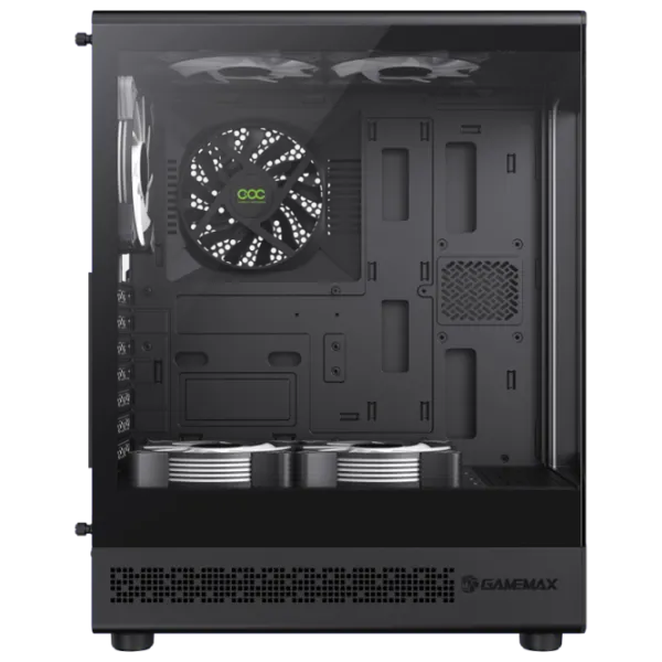 Carcasă Gamemax Vista COC AB Mid Tower / Black photo 8