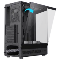 Carcasă Gamemax Vista COC AB Mid Tower / Black photo 9
