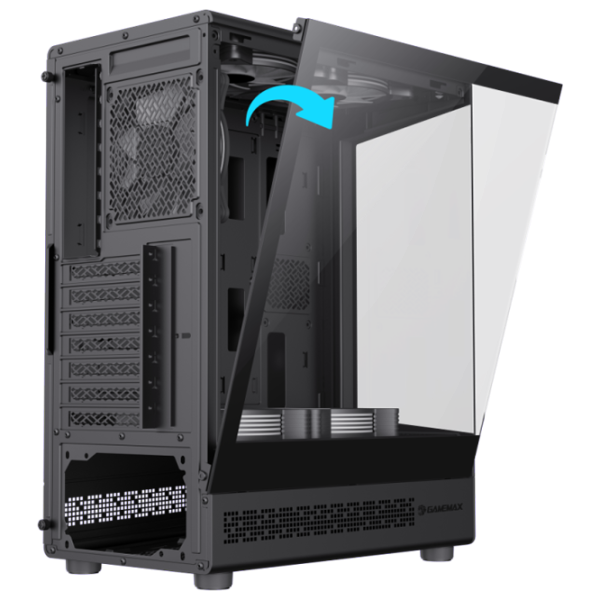 Carcasă Gamemax Vista COC AB Mid Tower / Black photo 15
