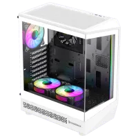 Carcasă Gamemax Vista COC AW Mid Tower / White photo 5