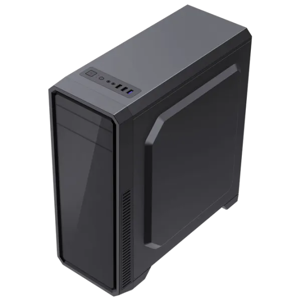 Carcasă Gamemax G561E-BK Mid Tower / Black photo 5
