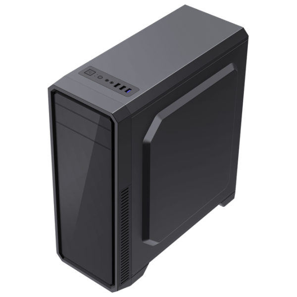Carcasă Gamemax G561E-BK Mid Tower / Black photo 5