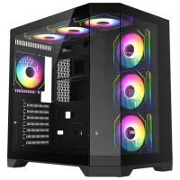 Carcasă Gamemax HYPE-A Mid Tower / Black photo 3