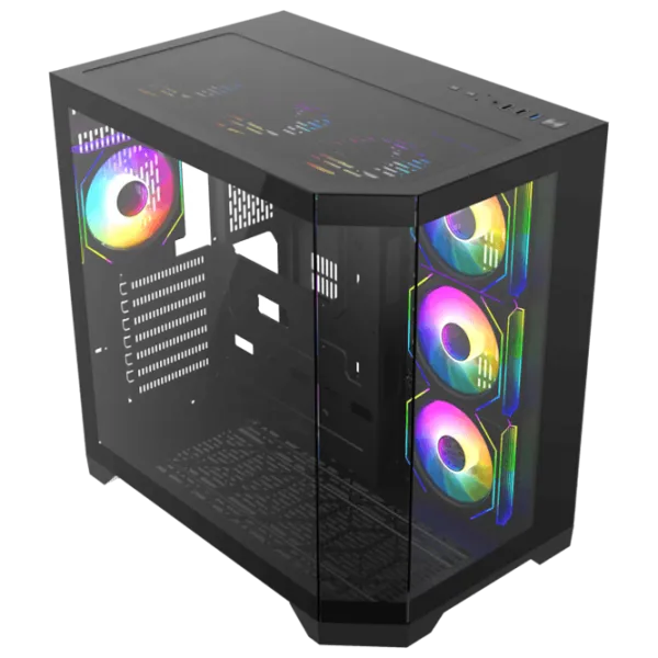Carcasă Gamemax HYPE-A Mid Tower / Black photo 5