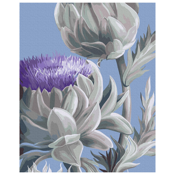 Pictură pe numere BrushMe Anghinare BS53758 50 x 40 cm / Verticală photo 1