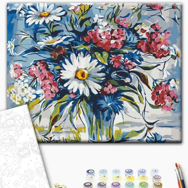 Pictură pe numere BrushMe Natură statică pitorească BS53774 50 x 40 cm / Orizontală photo 3 Pictură pe numere BrushMe Natură statică pitorească BS53774 50 x 40 cm / Orizontală photo 3