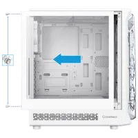 Carcasă Gamemax Starlight 2 AB Mid Tower / White photo 9