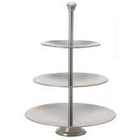 Suport de servire EH 24888  Rotundă / Oțel inoxidabil