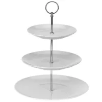 Подставка для сервировки EH 33621  Круглая / Фарфор 