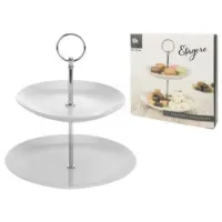 Подставка для сервировки EH 33620  Круглая / Фарфор 