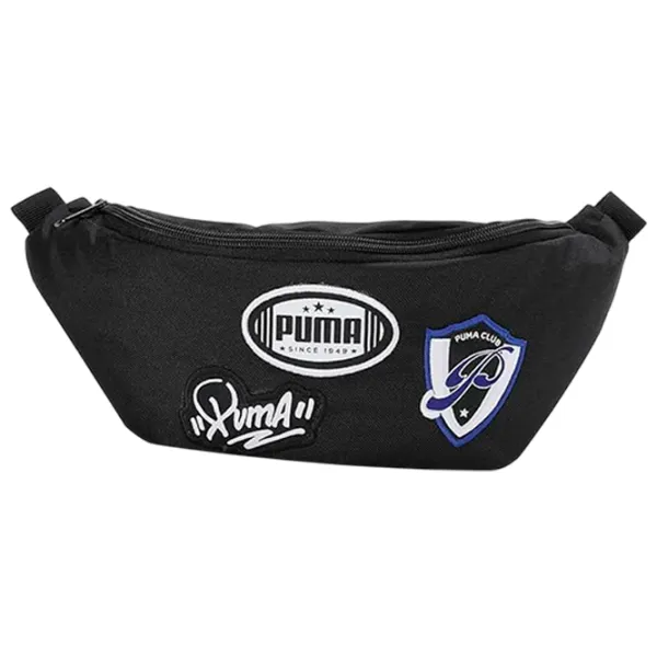 Geanta de talie Puma Patch Waist Bag  / White Black / 1l photo 5 Geanta de talie Puma Patch Waist Bag  / White Black / 1l photo 5
