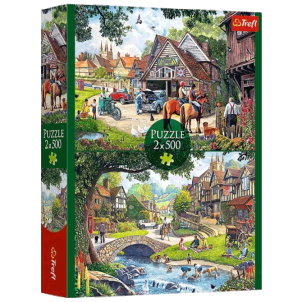 Puzzle Trefl Idyllic life 10+/ Количество деталей: 1000 photo 1