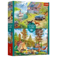Puzzle Trefl Summertime relax 10+/ Количество деталей: 1000