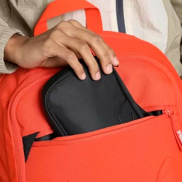 Rucsac Puma Buzz Backpack  / Gray Redmazing / 26l photo 9