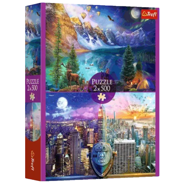 Puzzle Trefl American Tour 10+/ Numărul de piese: 1000 photo 1 Puzzle Trefl American Tour 10+/ Numărul de piese: 1000 photo 1