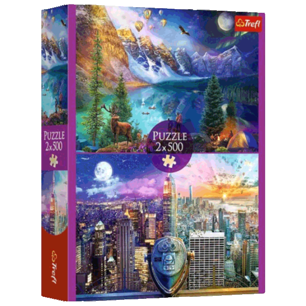 Puzzle Trefl American Tour 10+/ Numărul de piese: 1000 photo 1 Puzzle Trefl American Tour 10+/ Numărul de piese: 1000 photo 1