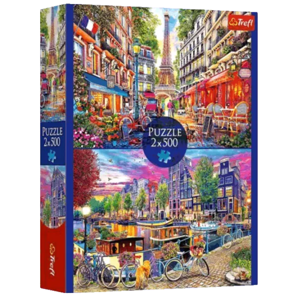 Puzzle Trefl European capitals 10+/ Количество деталей: 1000 photo 1 Puzzle Trefl European capitals 10+/ Количество деталей: 1000 photo 1