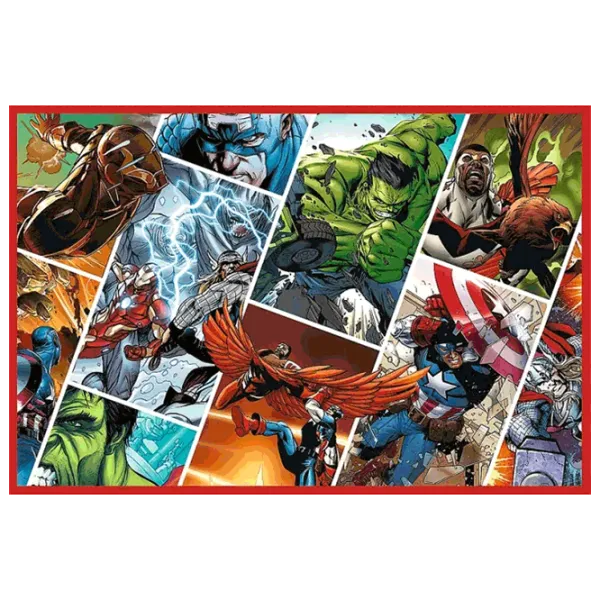 Puzzle Trefl Defenders of the world / Disney Marvel The Avengers 7+/ Numărul de piese: 400 photo 2 Puzzle Trefl Defenders of the world / Disney Marvel The Avengers 7+/ Numărul de piese: 400 photo 2