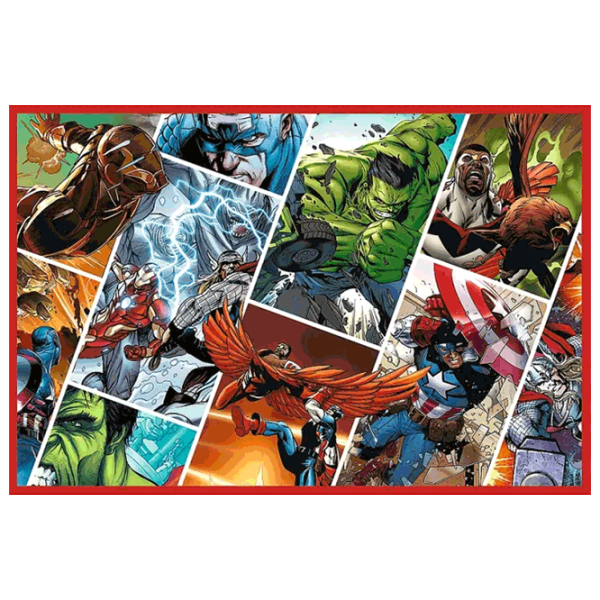 Puzzle Trefl Defenders of the world / Disney Marvel The Avengers 7+/ Numărul de piese: 400 photo 2 Puzzle Trefl Defenders of the world / Disney Marvel The Avengers 7+/ Numărul de piese: 400 photo 2