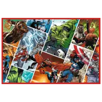 Puzzle Trefl Defenders of the world / Disney Marvel The Avengers 7+/ Numărul de piese: 400 photo 2