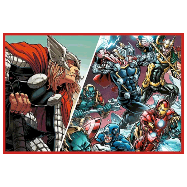 Puzzle Trefl Defenders of the world / Disney Marvel The Avengers 7+/ Numărul de piese: 400 photo 3 Puzzle Trefl Defenders of the world / Disney Marvel The Avengers 7+/ Numărul de piese: 400 photo 3