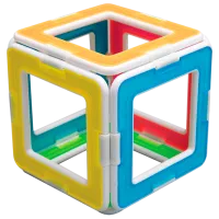 Конструктор Magformers XL Neon Магнитный/ Разноцветный