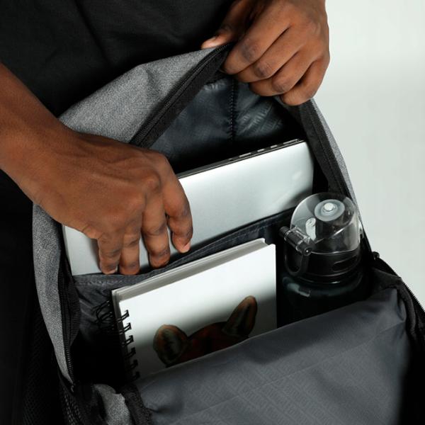 Рюкзак Puma S Backpack  / Черный Серый / 26л photo 4 Рюкзак Puma S Backpack  / Черный Серый / 26л photo 4