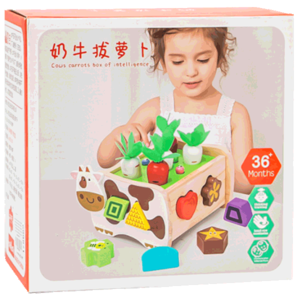 Puzzle New World Сортер Огород 1+/ Количество деталей: 15 photo 1